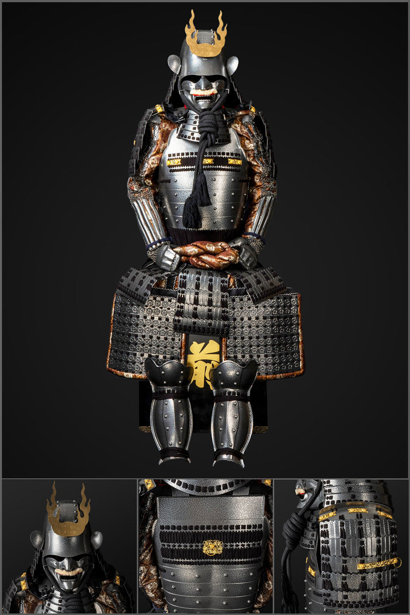 Handmade Life-Size Tokugawa Clan Samurai Armor – Authentic Japanese Yo 