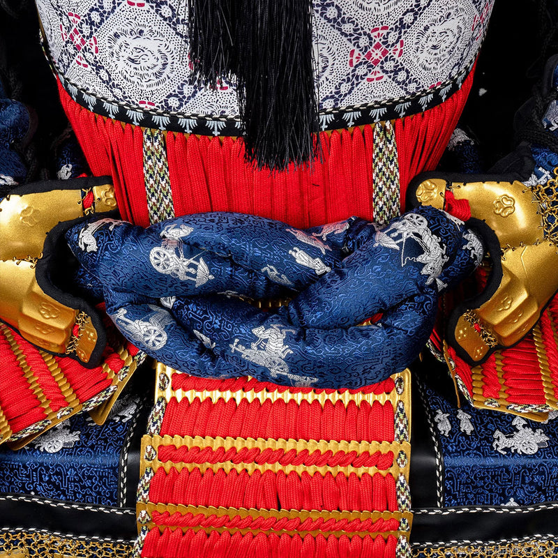 Handmade Life Size Yoroi,Takeda Clan Red Japanese Samurai Armor 