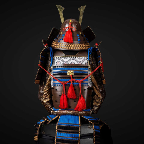 Traditional Oda Clan Samurai Armor with Flow Armor Trim Design

