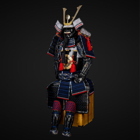 Female armor design, incorporating elements of the Oda Clan samurai armor for a powerful and elegant look suitable for any warrior, with a focus on both aesthetics and functionality.

