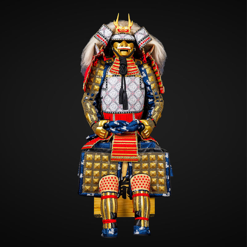 Handmade Life Size Yoroi,Takeda Clan Red Japanese Samurai Armor 