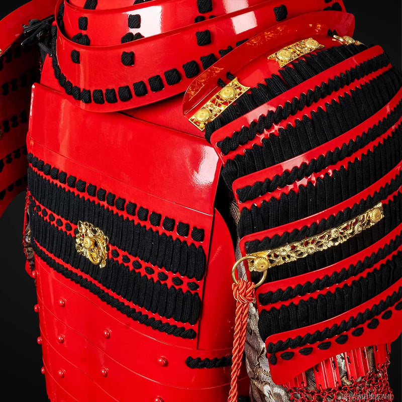 Handmade Life-Size Masamune Date Samurai Armor Authentic Japanese Yoro 