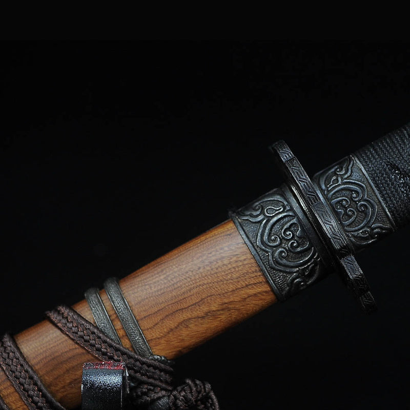Handmade Sekiro Shadows Die Twice Red Blade Katana Replica 