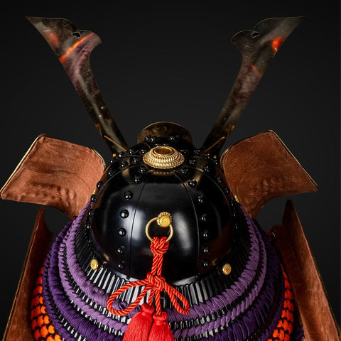 Handmade Oda Clan Samurai Armor Featuring Mjolnir Armor Design Elements

