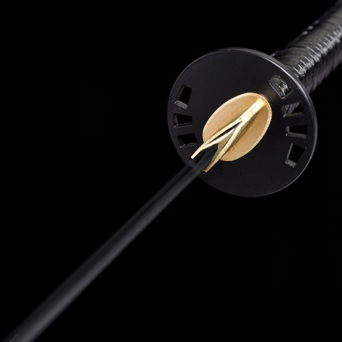 Hand-forged blade with visible clay tempering process for exceptional sharpness QQ-258-U COOLKATANA 12

