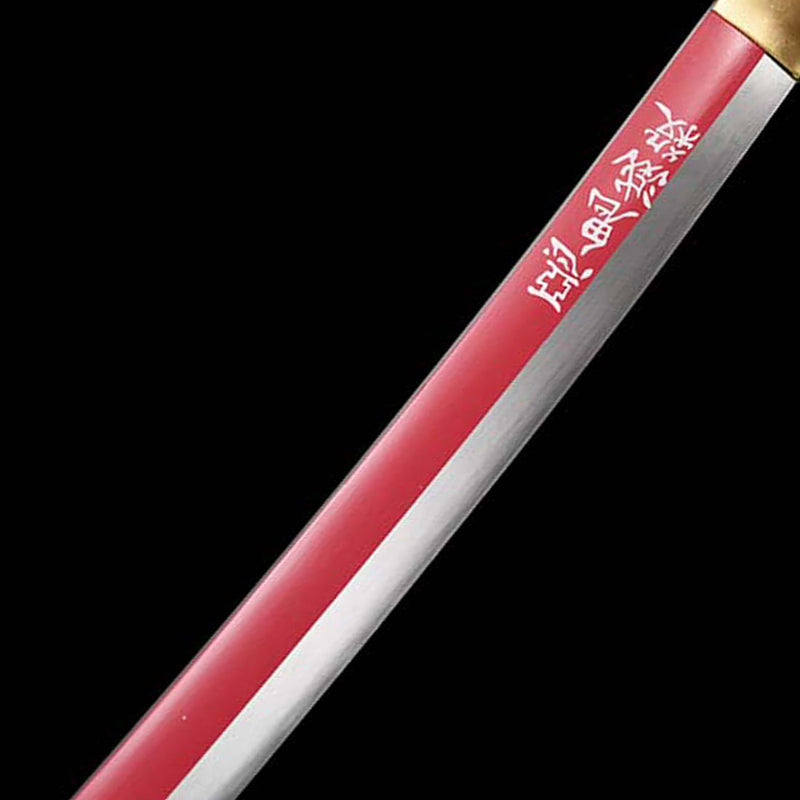 Demon Slayer Shinobu Kocho Katana - 1095 Steel, Black or Pink Blade 