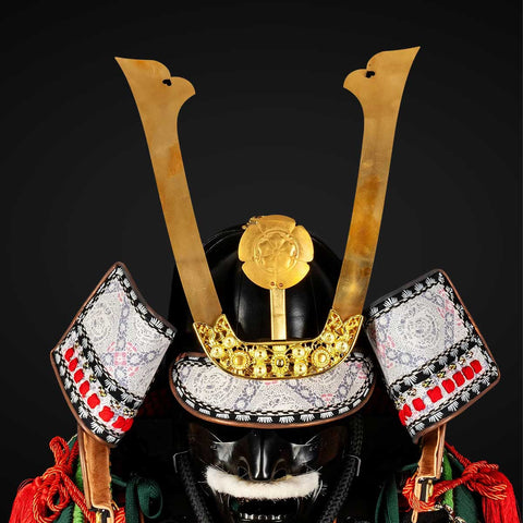 Armored Saint band warrior spirit, embodied in the fierce and commanding presence of this Oda Clan Samurai Armor.

