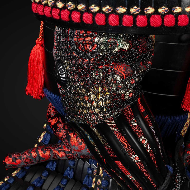 Handmade Life-Size Oda Clan Kachi Samurai Armor – Authentic Japanese Y 