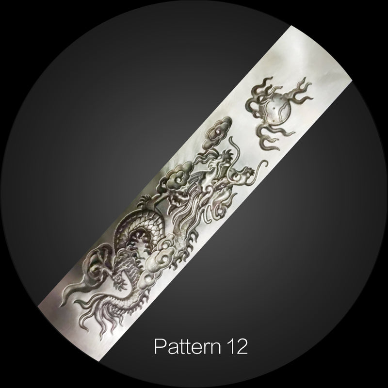 3D Katana Blade Engraving – Custom Deep Carving Samurai Sword 