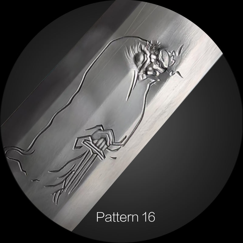 3D Katana Blade Engraving – Custom Deep Carving Samurai Sword 
