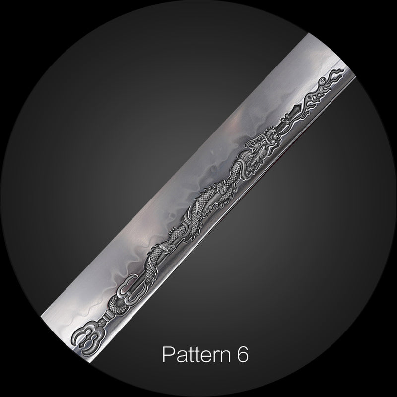 3D Katana Blade Engraving – Custom Deep Carving Samurai Sword 