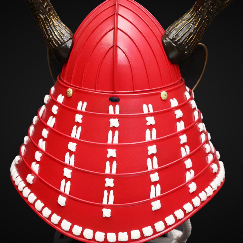 Handmade Life Size Japanese Yoroi,Red Samurai Armor for Sanada Yukimur 