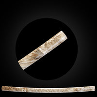 Gold marble-patterned saya with Buffalo Horn