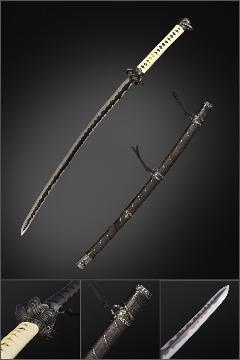 Sekiro Katana Replica – Hand Forged 9260 Spring Steel Functional Sword 