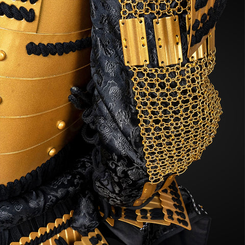 Handmade Samurai Armor with Scale Mail Armor Features for Protection

