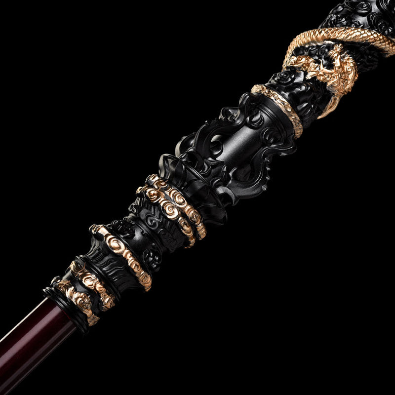Black Myth Wukong Ruyi Jingu Bang Replica 180cm Staff of Sun Wukong 