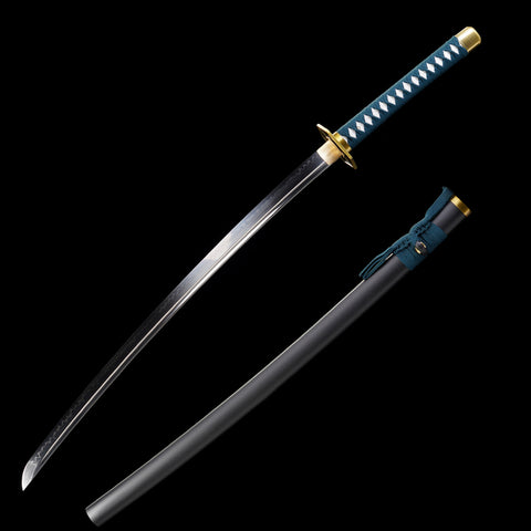 Full view of Aizen Sosuke Kyoka Suigetsu anime sword-HY-0018t10U-COOLKATANA