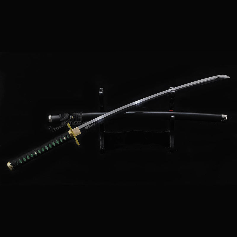 Hand-Forged Tokitou Muichirou Katana Replica – Demon Slayer Anime Swor 