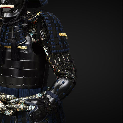 Under armor golf pants meet ancient armor—samurai Yoroi with modern flexibility and comfort.

