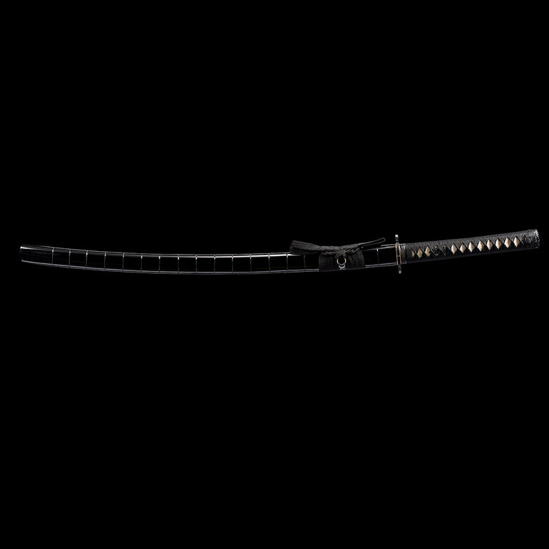 Handmade Japanese Katana, Combat Shinken, 9260 Spring Steel 