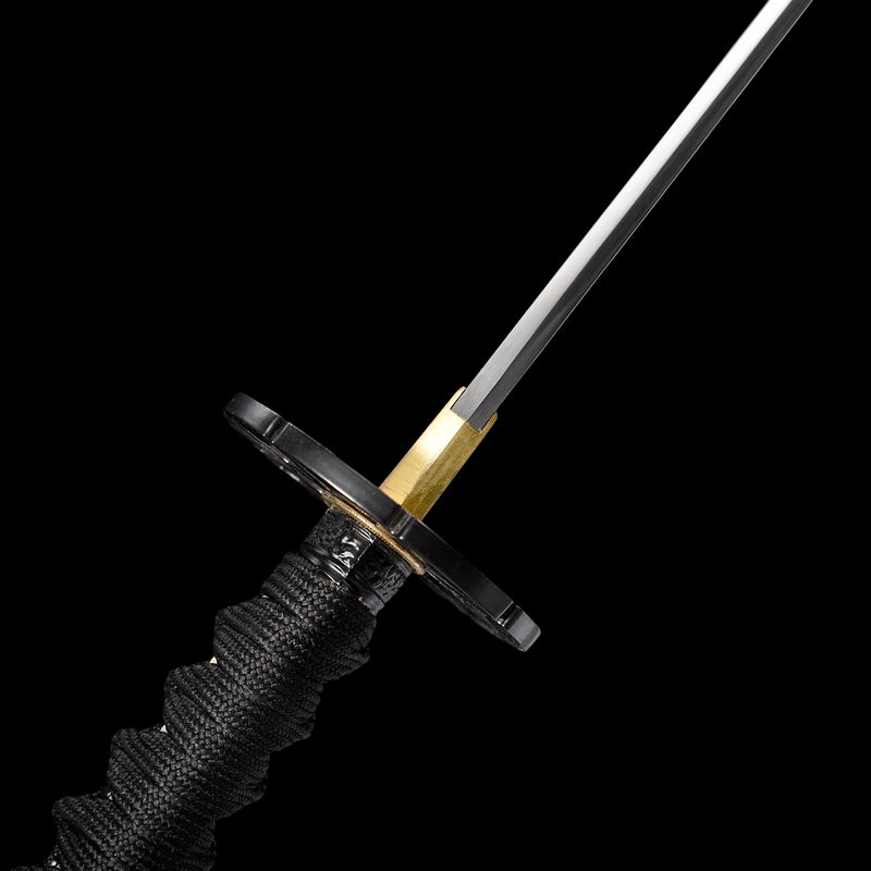 Handmade Japanese Katana, Combat Shinken, 9260 Spring Steel 