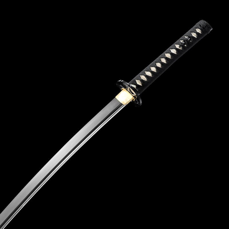 Handmade Japanese Katana, Combat Shinken, 9260 Spring Steel 