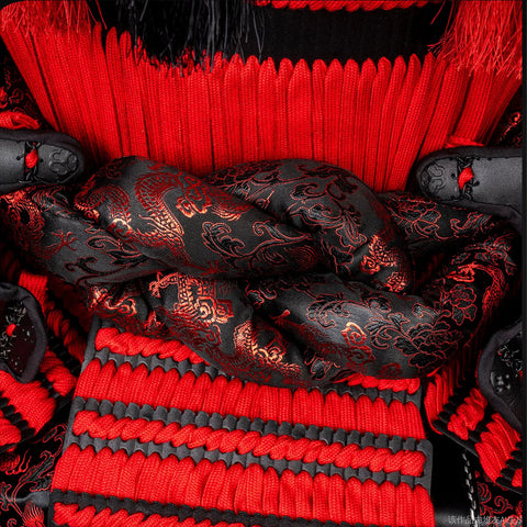 Full Life-Size Samurai Yoroi Featuring Armor Synonym for Versatility

