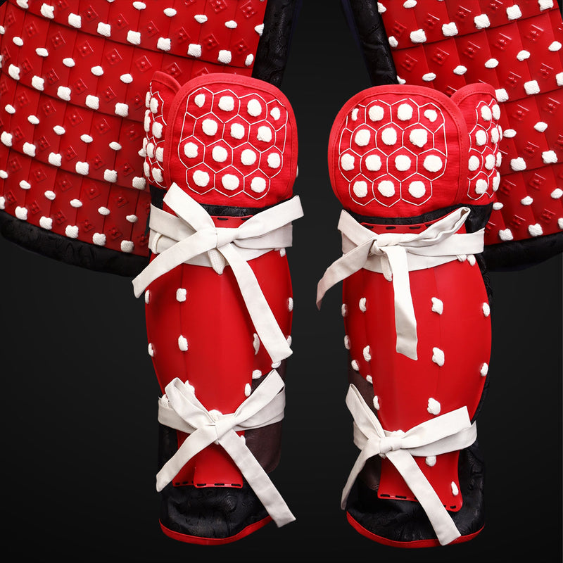 Handmade Life Size Japanese Yoroi,Red Samurai Armor for Sanada Yukimur 