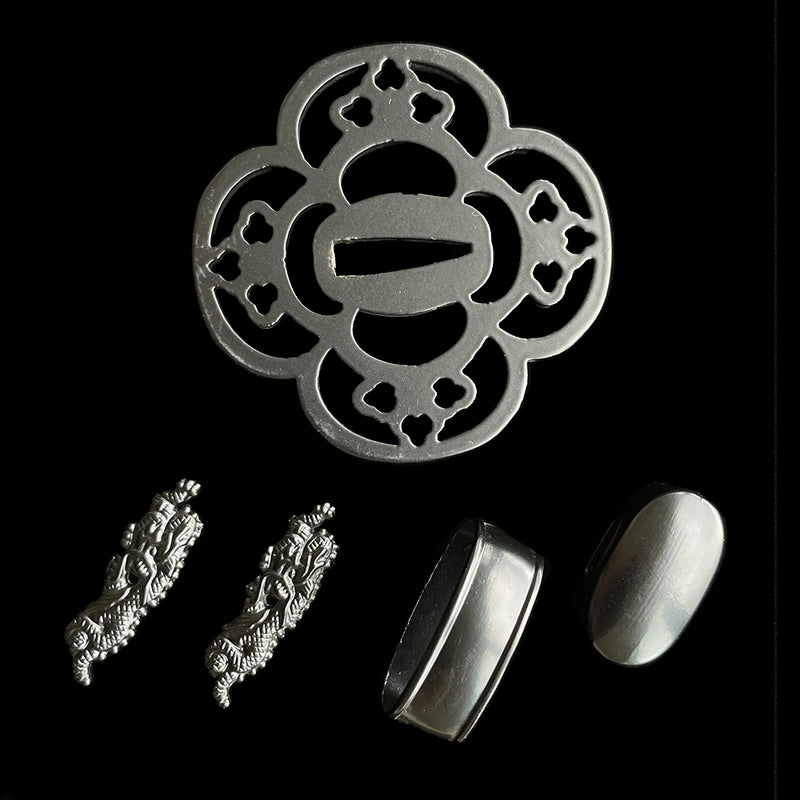 Anpassen Katana - Tsuba aus Edelstahl - Coolkatana 