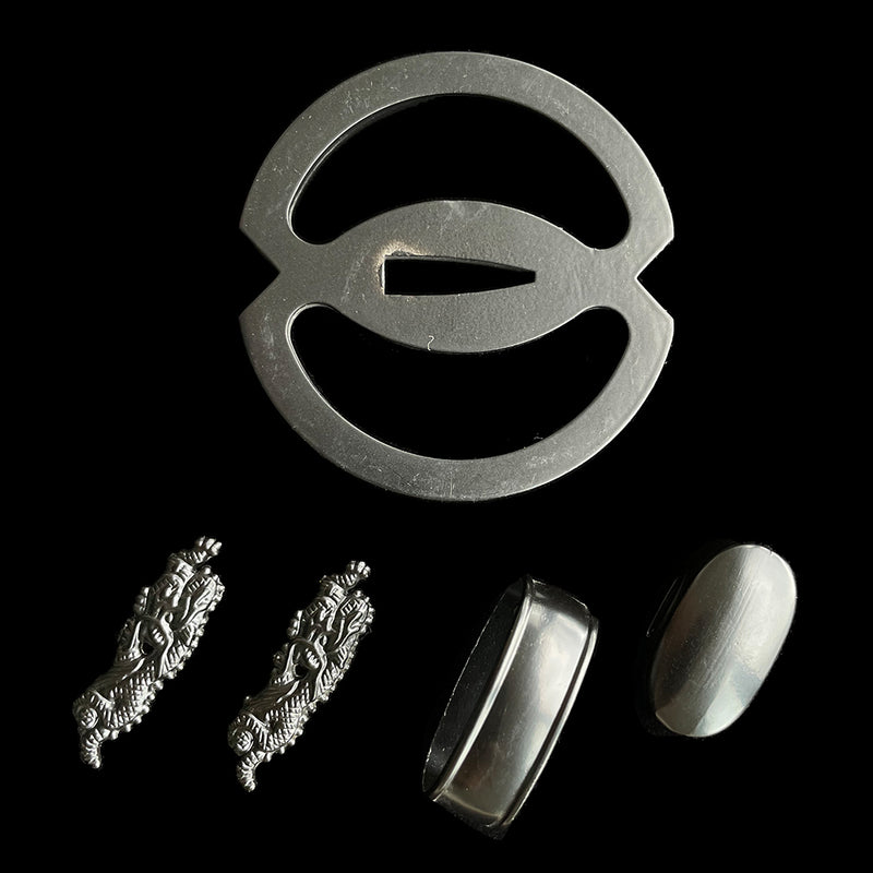 Anpassen Katana - Tsuba aus Edelstahl - Coolkatana 