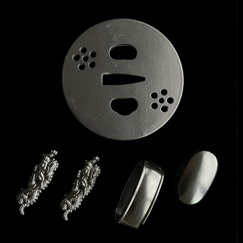 Anpassen Katana - Tsuba aus Edelstahl - Coolkatana 