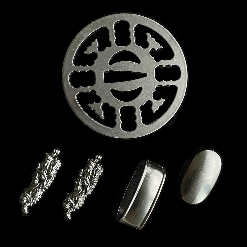 Anpassen Katana - Tsuba aus Edelstahl - Coolkatana 