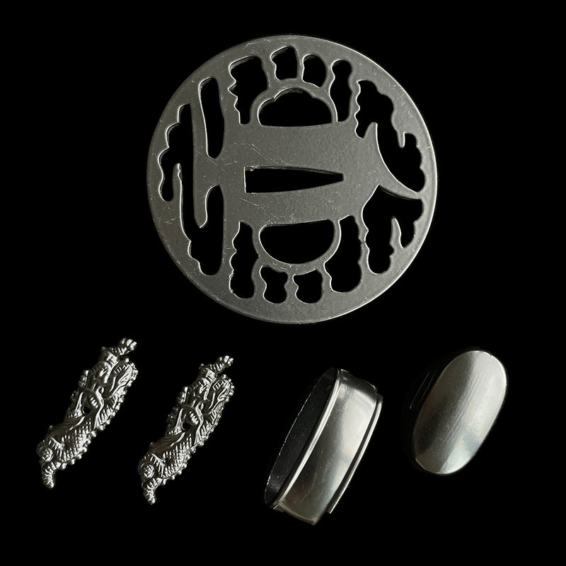 Anpassen Katana - Tsuba aus Edelstahl - Coolkatana 