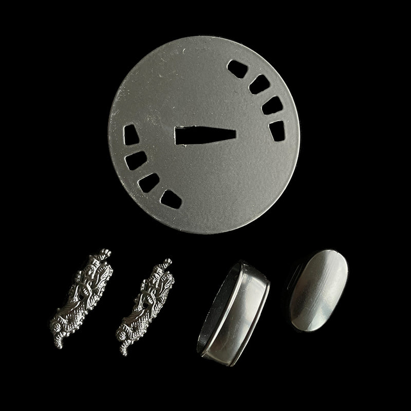 Anpassen Katana - Tsuba aus Edelstahl - Coolkatana 