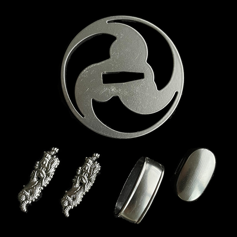 Anpassen Katana - Tsuba aus Edelstahl - Coolkatana 