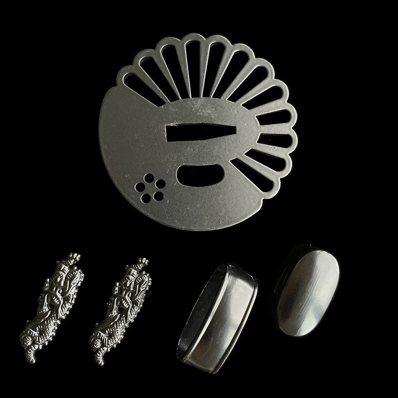 Anpassen Katana - Tsuba aus Edelstahl - Coolkatana 