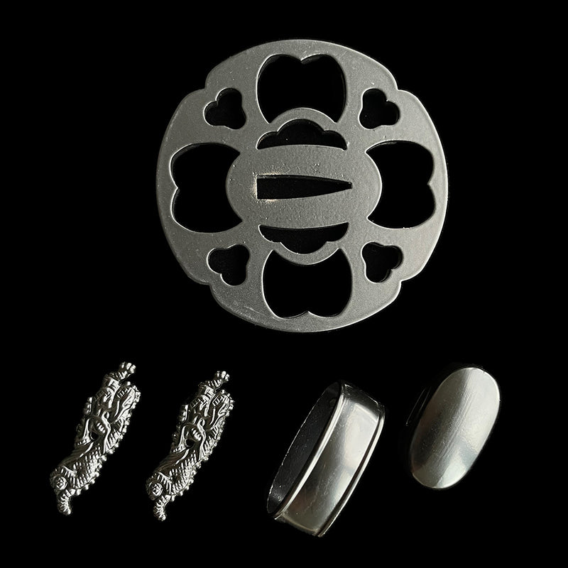 Anpassen Katana - Tsuba aus Edelstahl - Coolkatana 