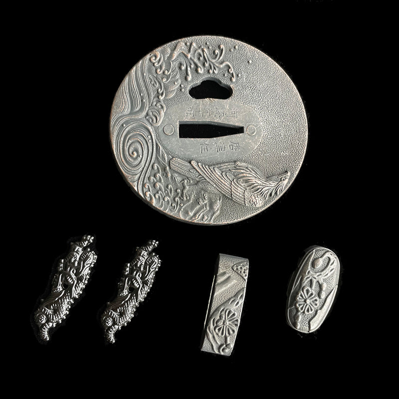 Anpassen Katana - Tsuba aus Edelstahl - Coolkatana 