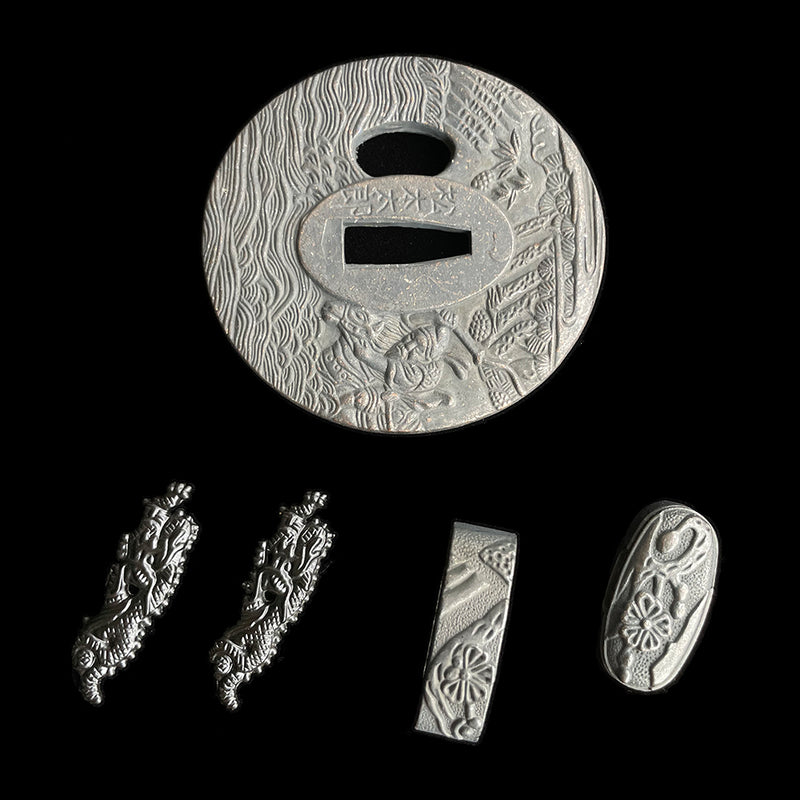 Anpassen Katana - Tsuba aus Edelstahl - Coolkatana 