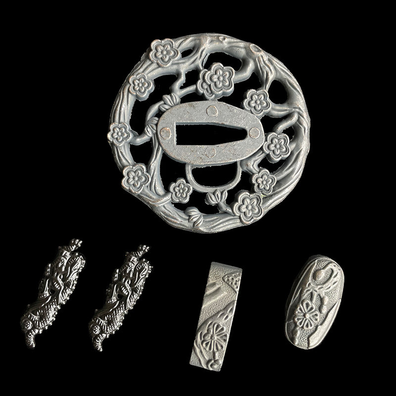 Anpassen Katana - Tsuba aus Edelstahl - Coolkatana 