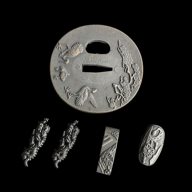Anpassen Katana - Tsuba aus Edelstahl - Coolkatana 