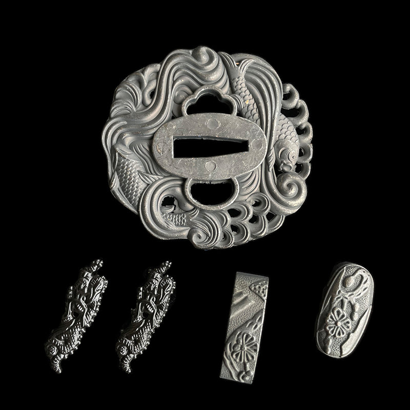 Anpassen Katana - Tsuba aus Edelstahl - Coolkatana 