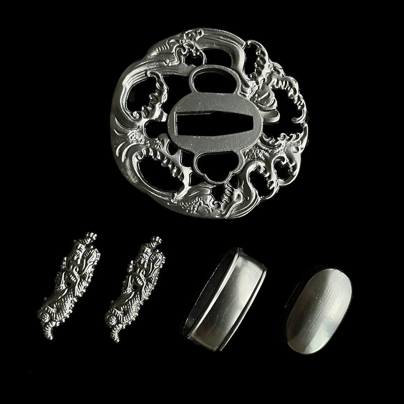 Anpassen Katana - Tsuba aus Edelstahl - Coolkatana 