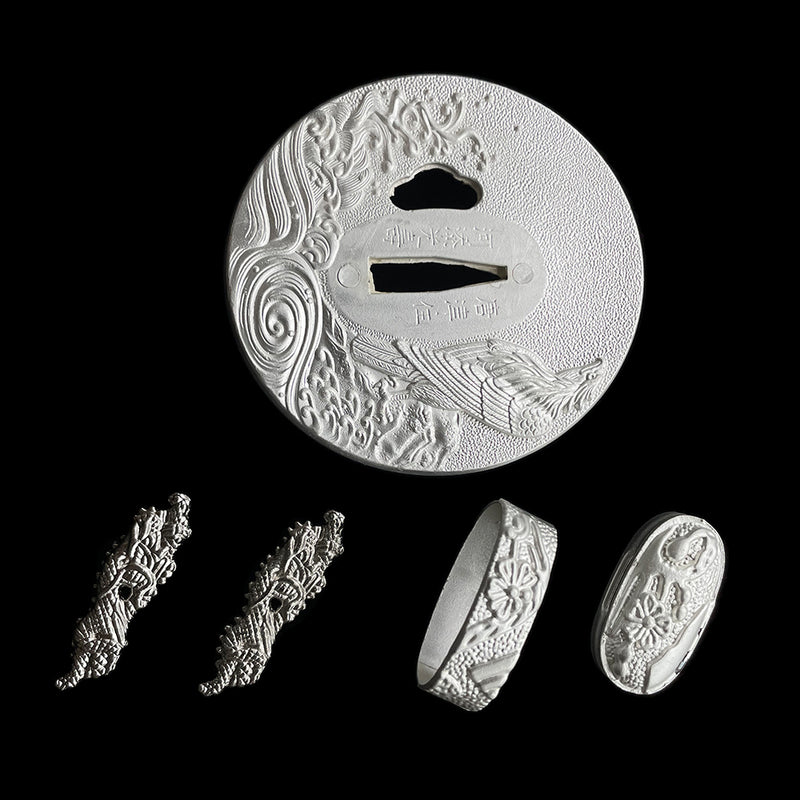 Customize Katana - Stainless Steel Tsuba 