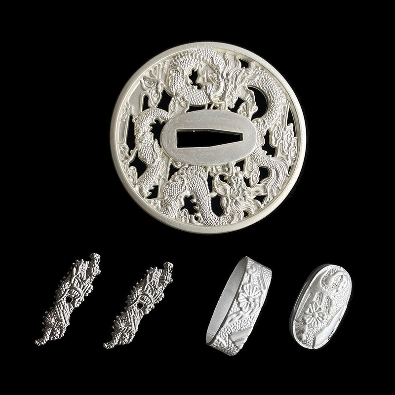 Customize Katana - Stainless Steel Tsuba 