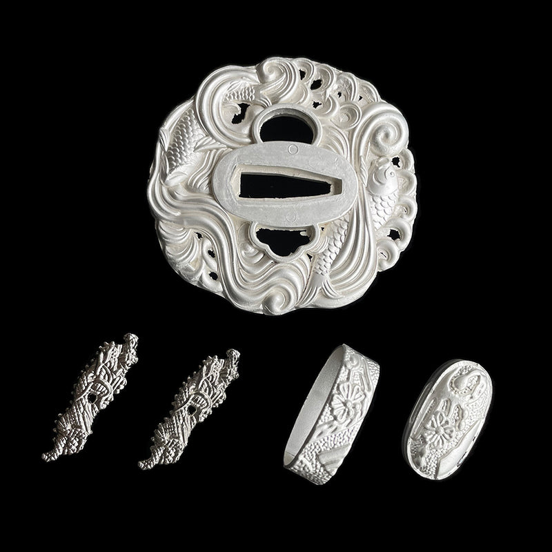 Customize Katana - Stainless Steel Tsuba 