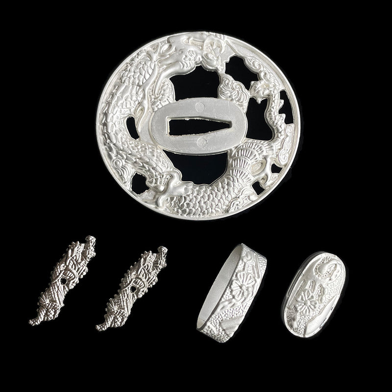 Customize Katana - Stainless Steel Tsuba 