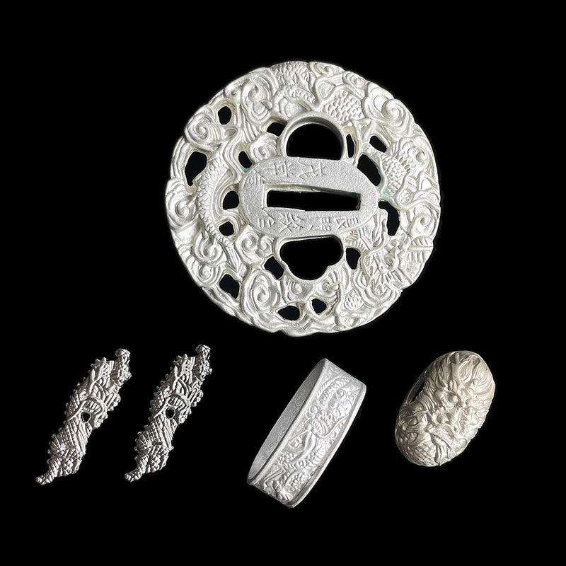 Customize Katana - Stainless Steel Tsuba 