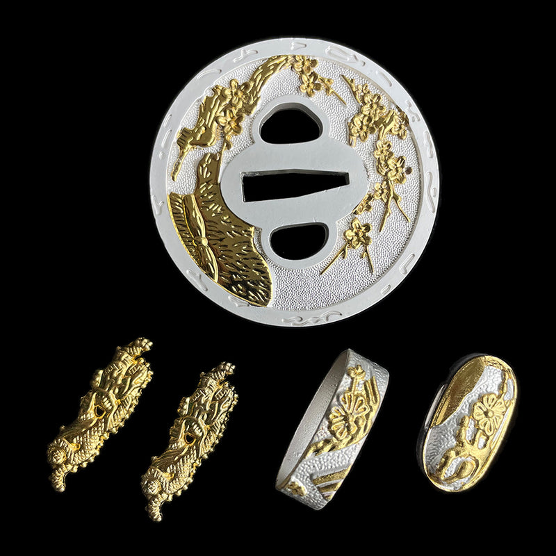 Customize Katana - Stainless Steel Tsuba 