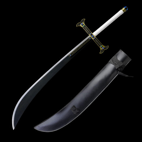 One Piece Dracule Mihawk Yoru black sword anime katana replica